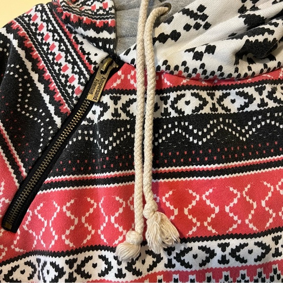 Ampersand avenue boutique double hoodie size large - Picture 2 of 4